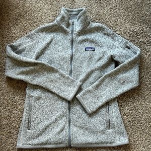 Patagonia Gray Better Sweater Full Zip Medium